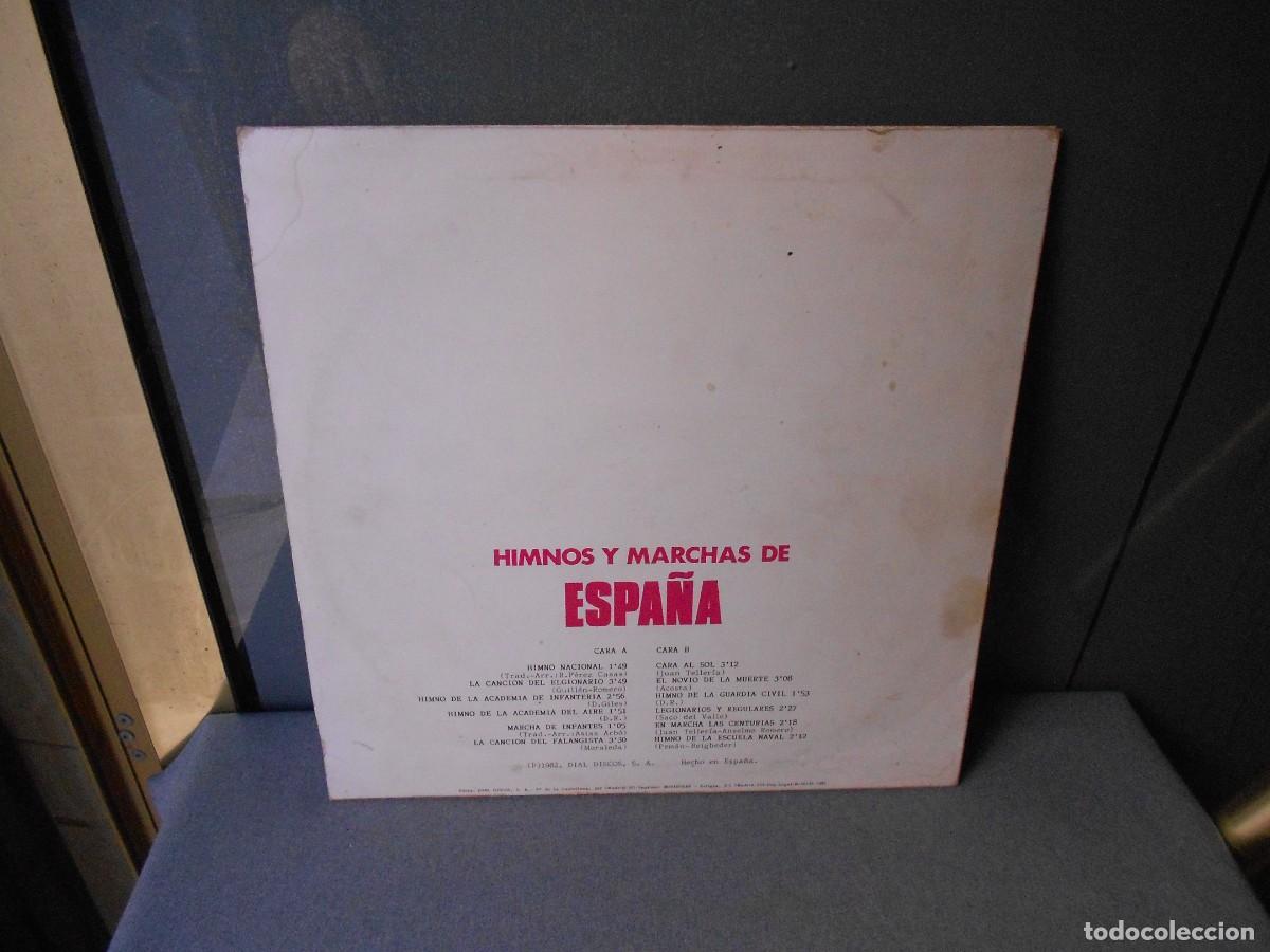 Discos de vinilo: DISCO. HIMNOS Y MARCHAS DE ESPA&Ntilde;A - Foto 2