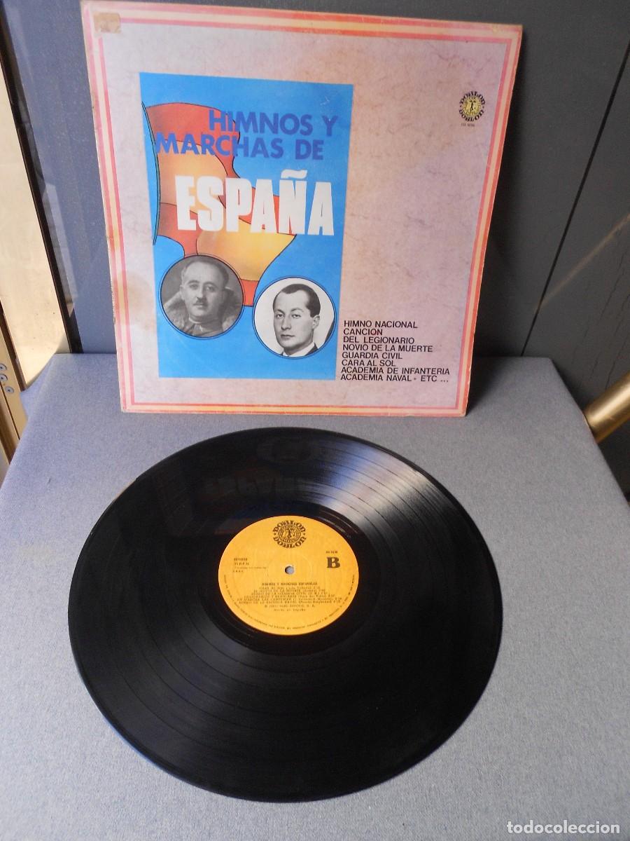 Discos de vinilo: DISCO. HIMNOS Y MARCHAS DE ESPA&Ntilde;A - Foto 3