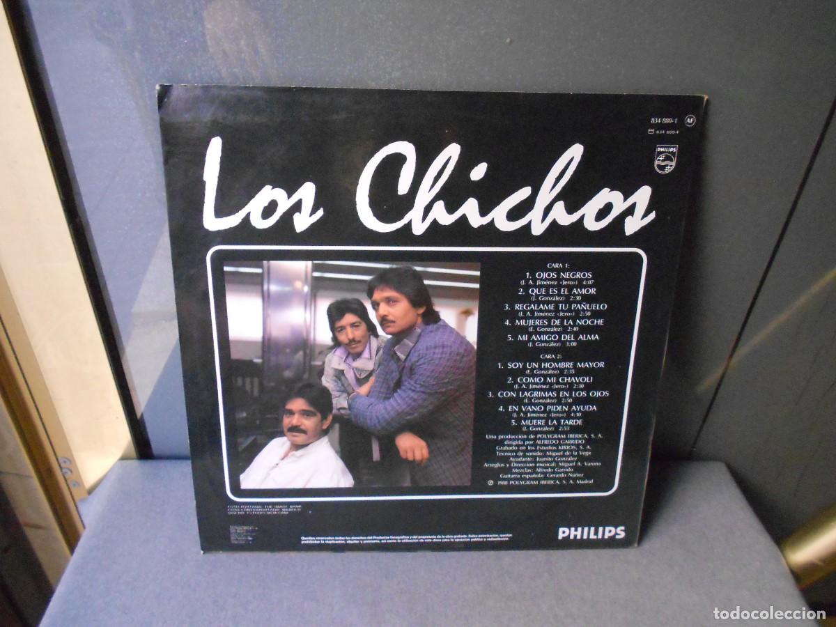Discos de vinilo: DISCO LP. LOS CHICHOS. OJOS NEGROS - Foto 2