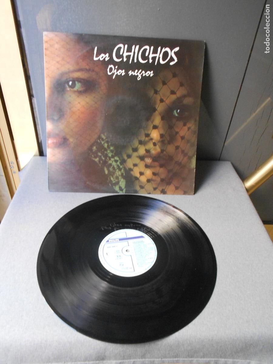 Discos de vinilo: DISCO LP. LOS CHICHOS. OJOS NEGROS - Foto 3