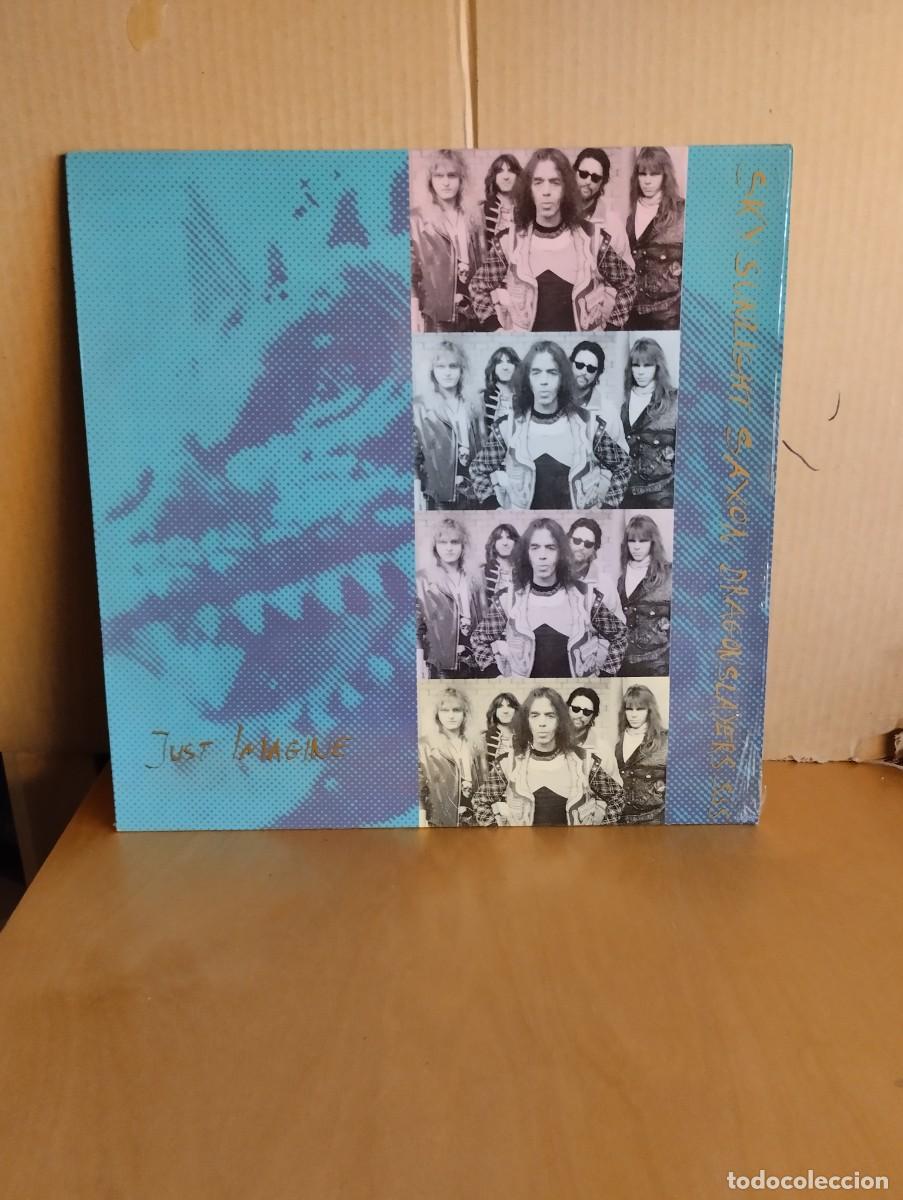 Discos de vinilo: SKY SUNLIGHT SAXON DRAGONSLAYER SSS --- JUST IMAGINE - Foto 1