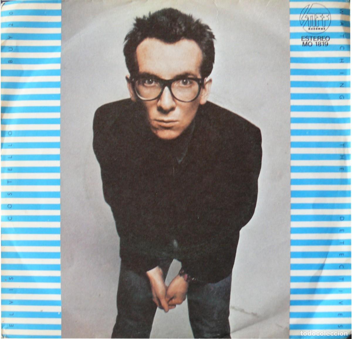 Discos de vinilo: Elvis Costello. Watching the Detectives Single - Foto 1