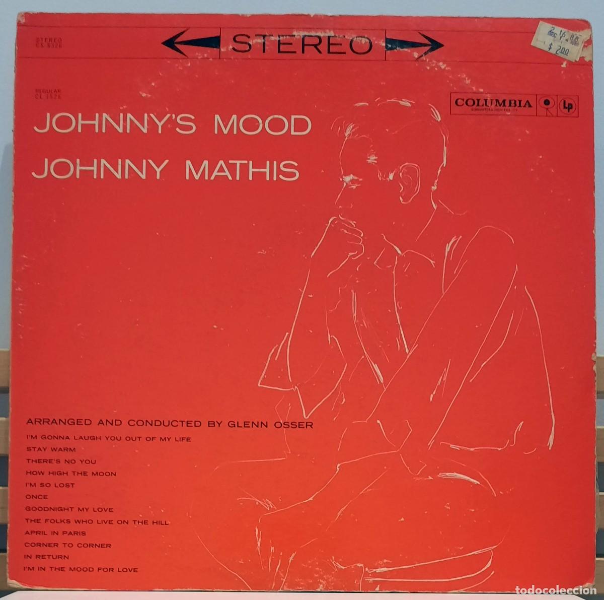 Discos de vinilo: JOHNNY MATHIS &middot;&middot;&middot; Johnnys Mood - (LP) - Foto 1