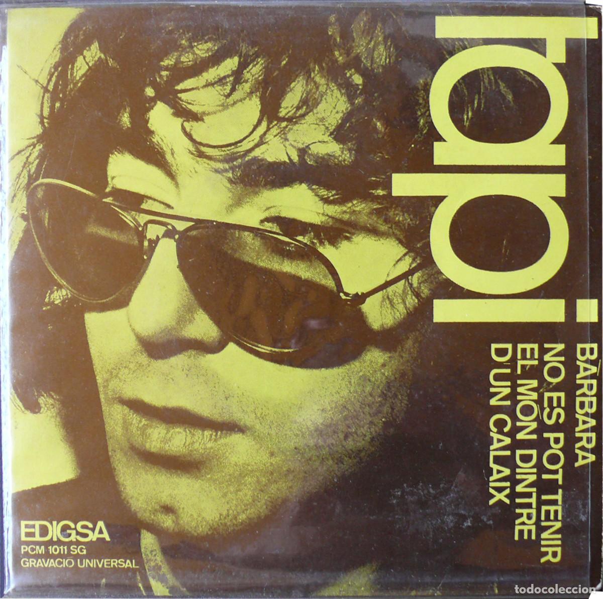 Discos de vinilo: Tapi No es pot tindre el mon dintre dun calaix - Foto 1