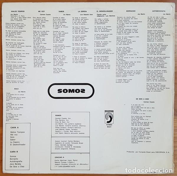Discos de vinilo: Somos &ndash; Somos - Gatefold - Foto 3