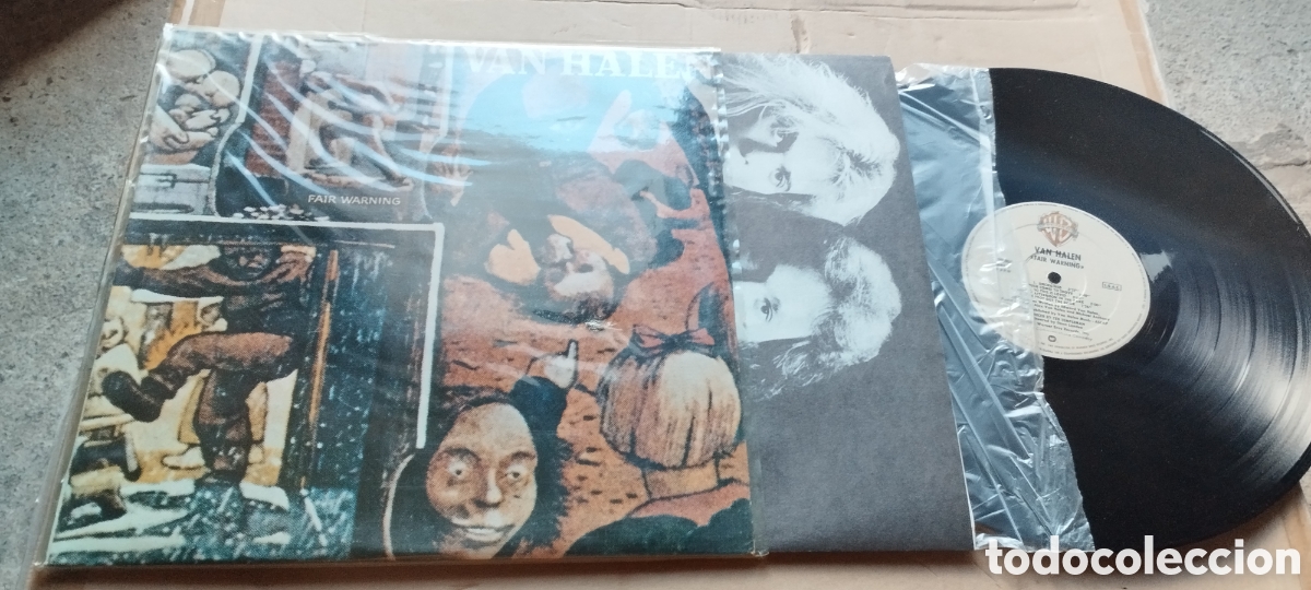 Discos de vinilo: Lp,van halen,fair warning,1981, Spain - Foto 1