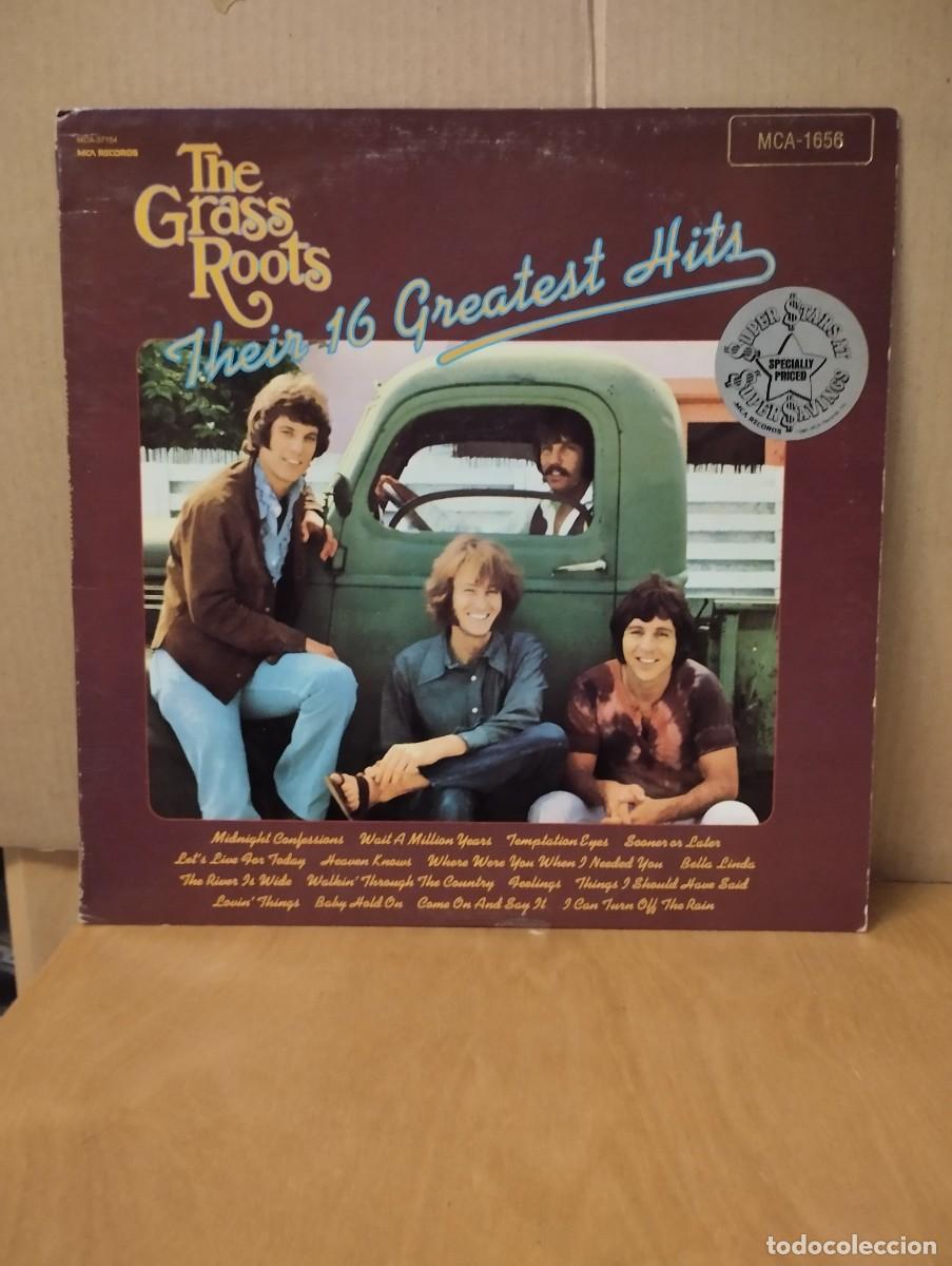 Discos de vinilo: THE GRASS ROOTS ---- THEIR 16 GREATEST HITS - Foto 1