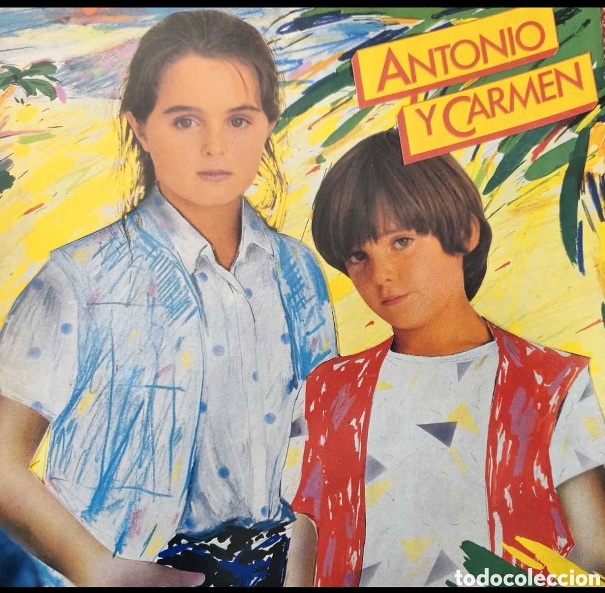 Discos de vinilo: Antonio y Carmen: Sopa de amor - Foto 1
