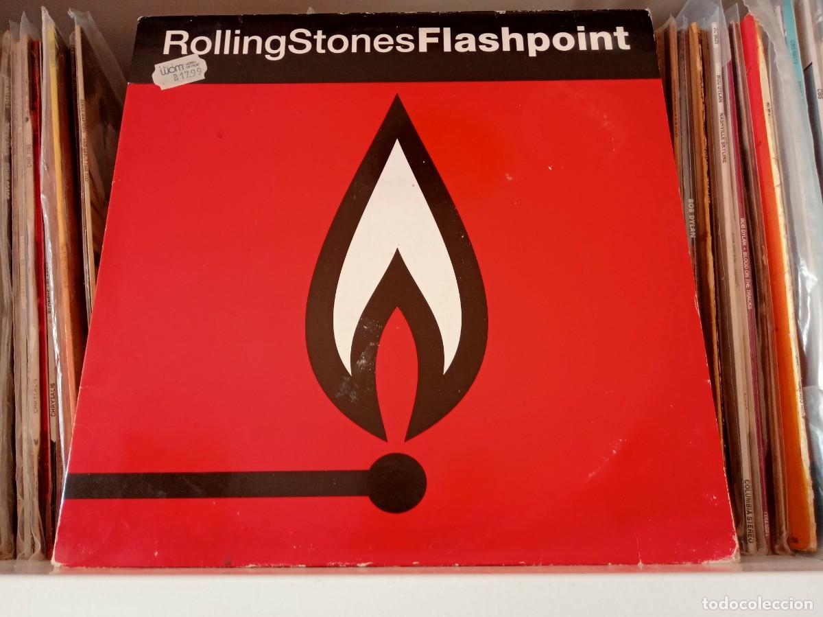 Discos de vinilo: RollingStones &lrm;&ndash; Flashpoint - lp Europe 1991 - Foto 1
