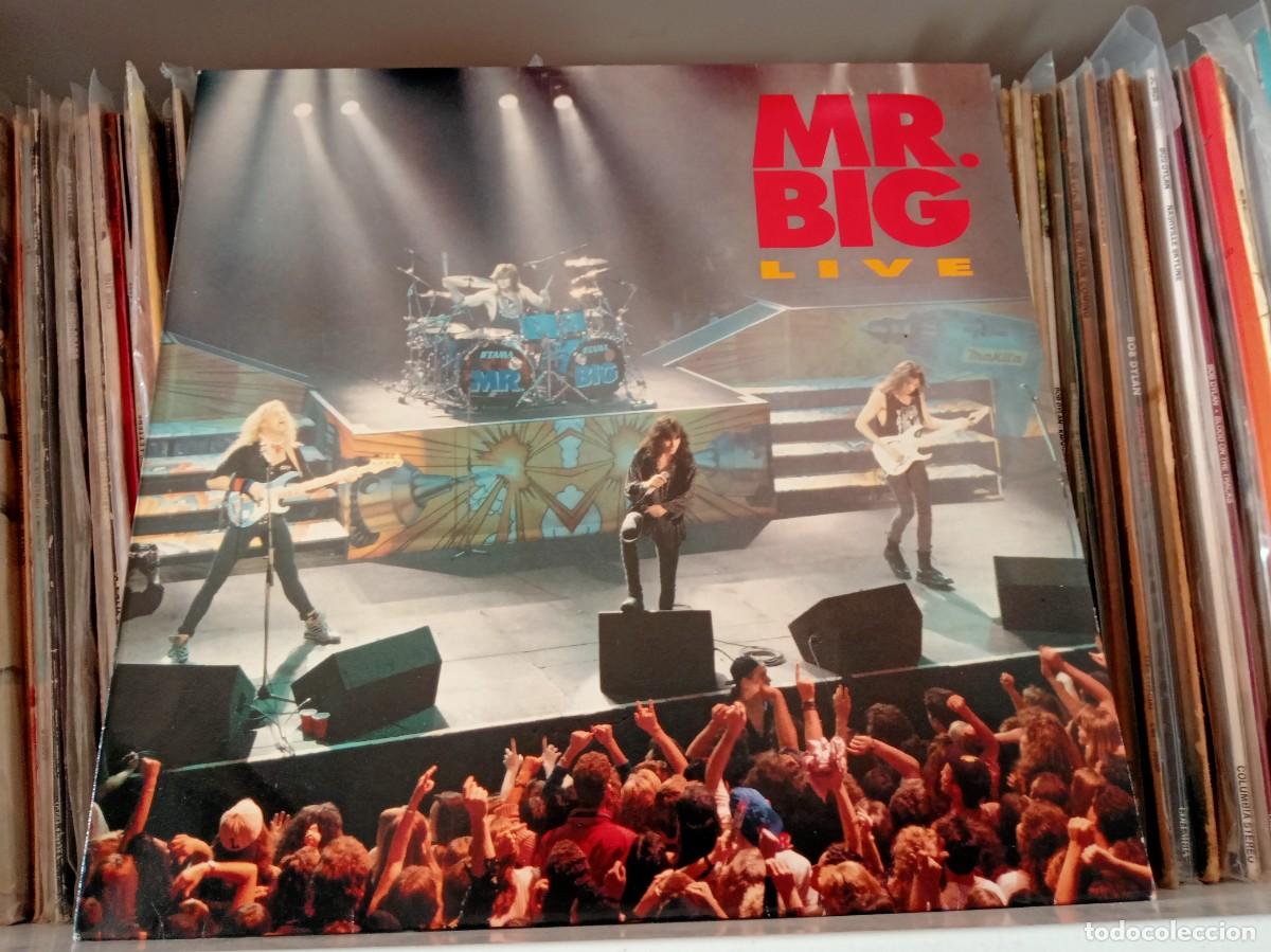 Discos de vinilo: Mr. Big &lrm;&ndash; Live - lp Europe 1992 - Foto 1