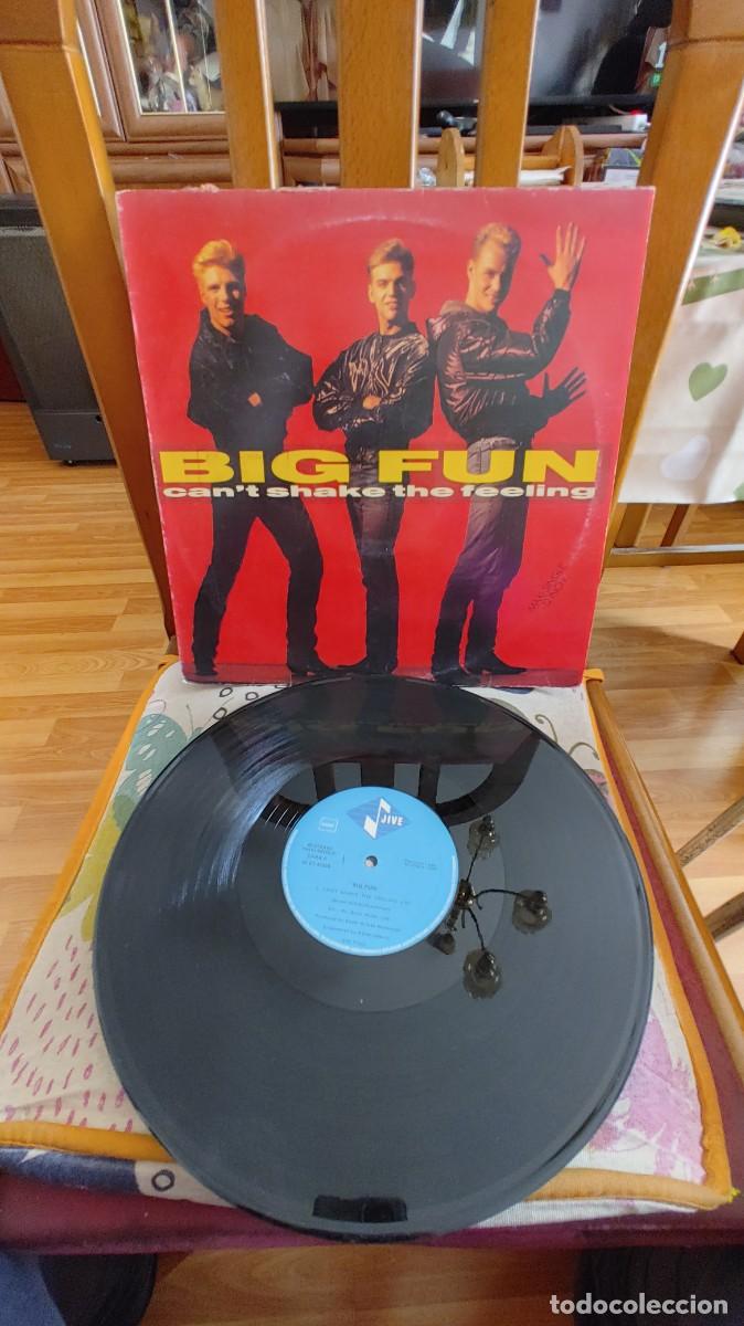 Discos de vinilo: BIG FUN-MAXI CAN`T SHAKE THE FEELIN - Foto 1