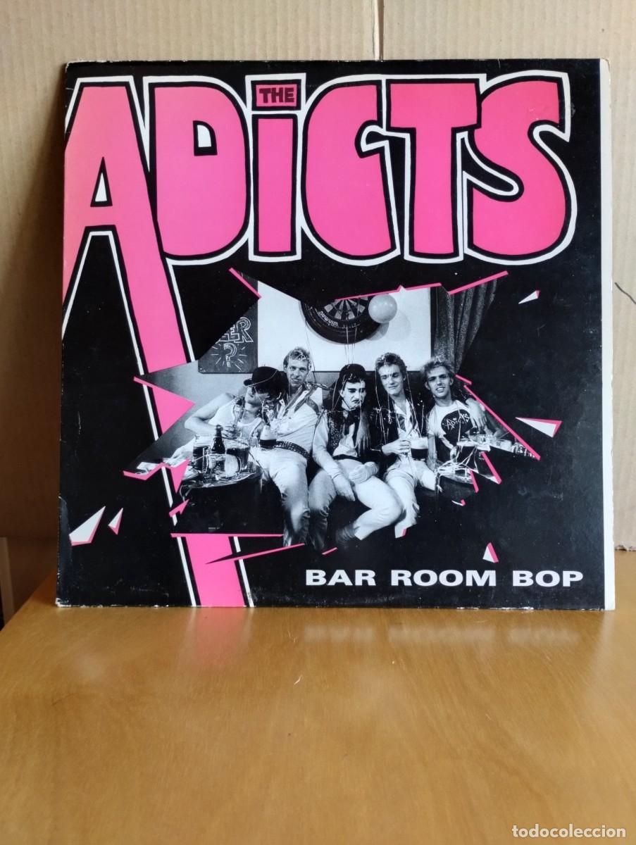Discos de vinilo: THE ADICTS ---- BAR ROOM BOP - MAXI - Foto 1