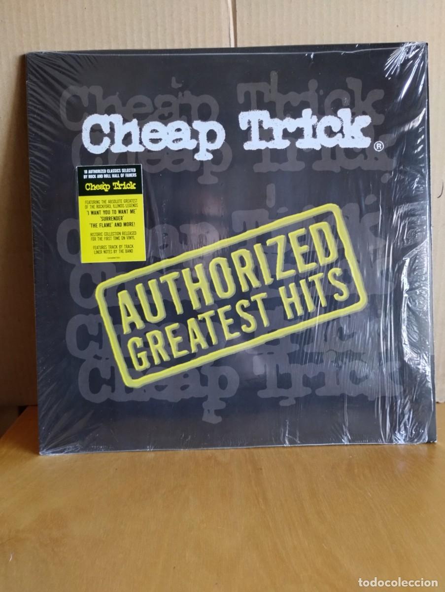 Discos de vinilo: CHEAP TRICK ---- AUTHORIZED GREATEST HITS - Foto 1