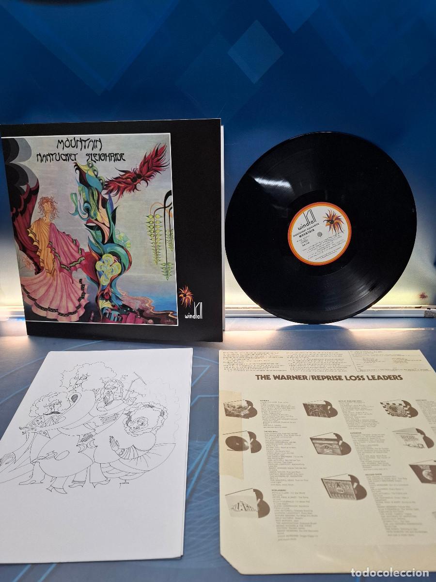 Discos de vinilo: Disco, LP, Mountain, Nantucket Sleighride - Foto 6