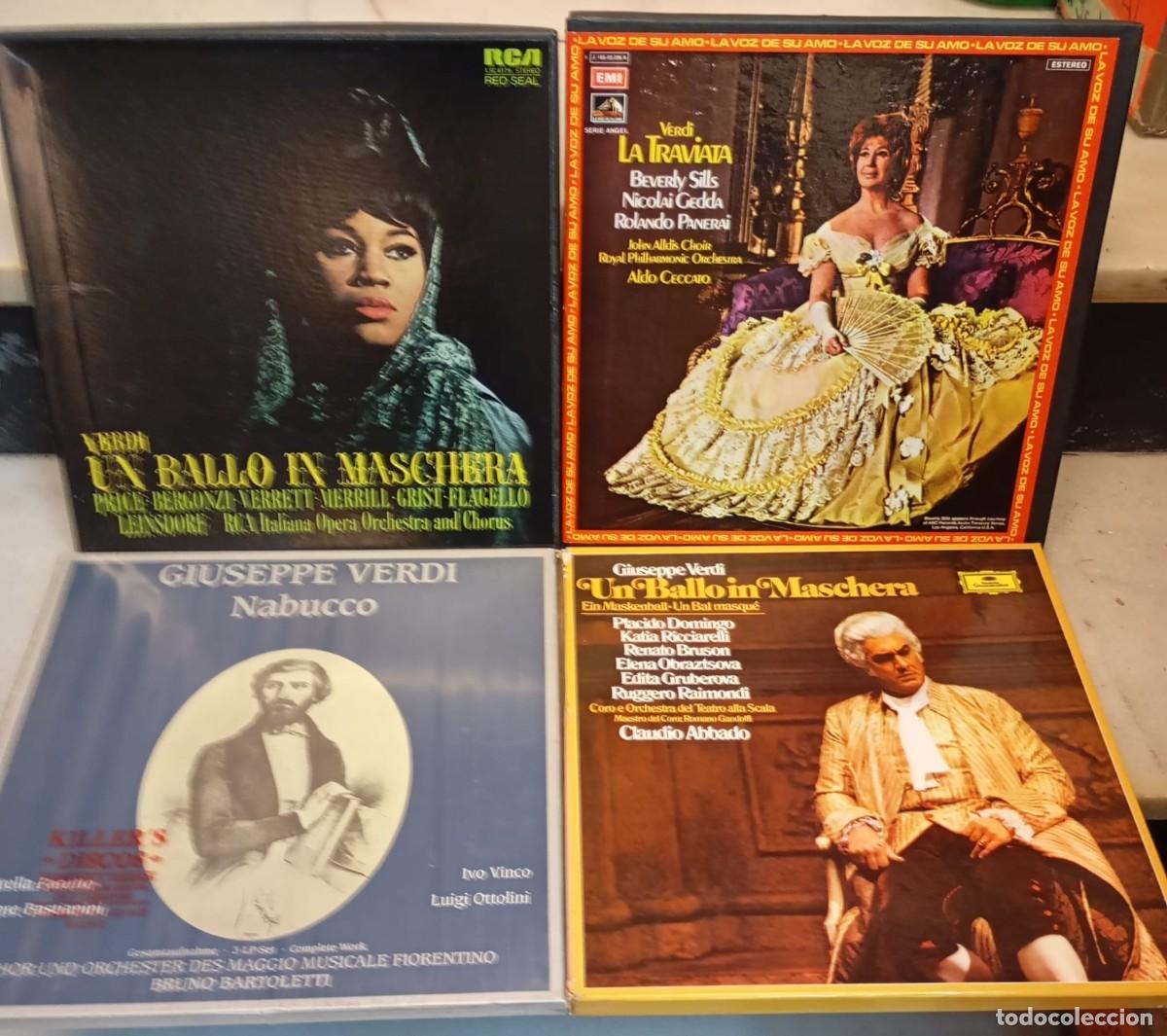 Discos de vinilo: Lote Vinilos &Oacute;peras Verdi - Foto 1