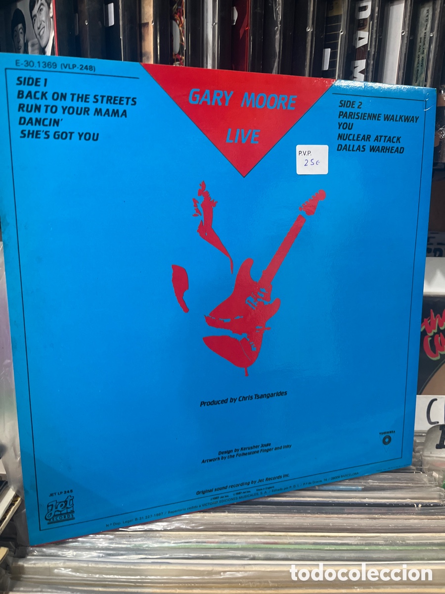 Discos de vinilo: gary moore live at the marquee - Foto 2