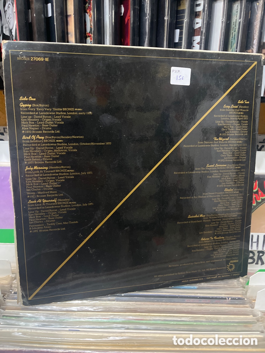 Discos de vinilo: uriah heep the best of - Foto 2