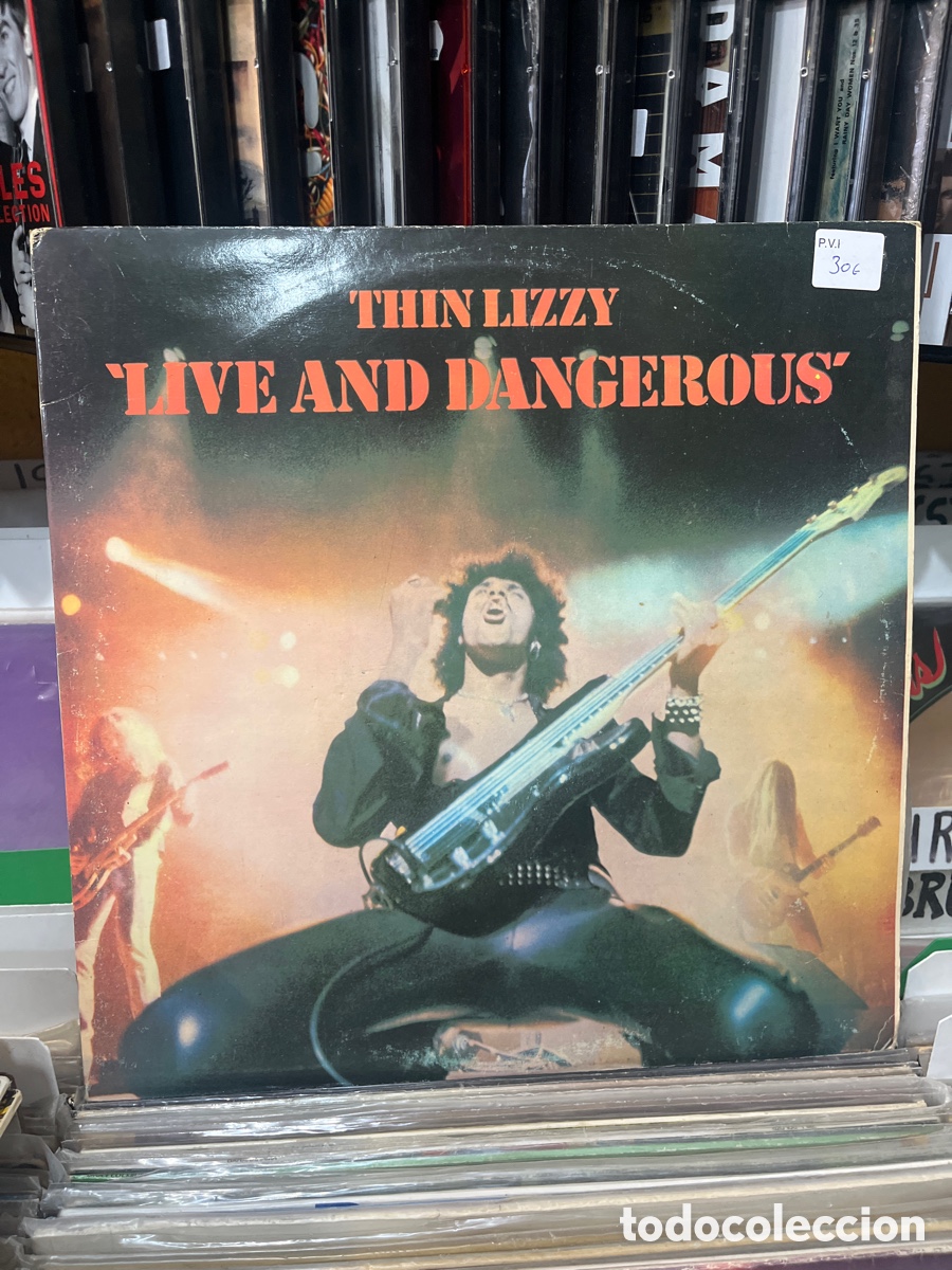 Discos de vinilo: thin lizzy live and dangerous - Foto 1