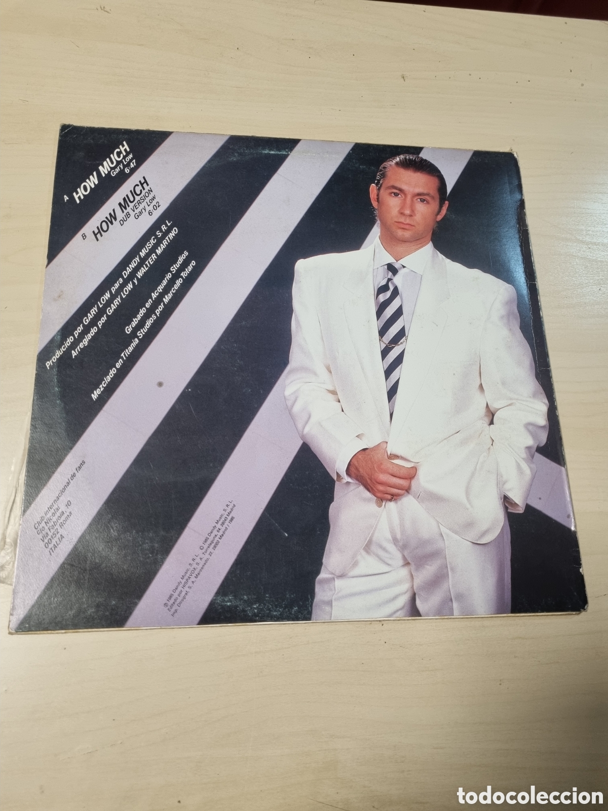 Discos de vinilo: VIN7306 gary low how much VINILO SEGUNDAMANO - Foto 2
