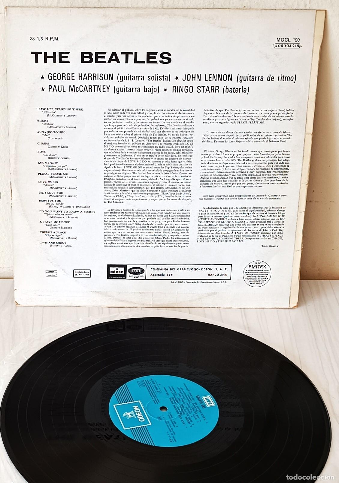 Discos de vinilo: THE BEATLES - ODEON - 1964 - Foto 2