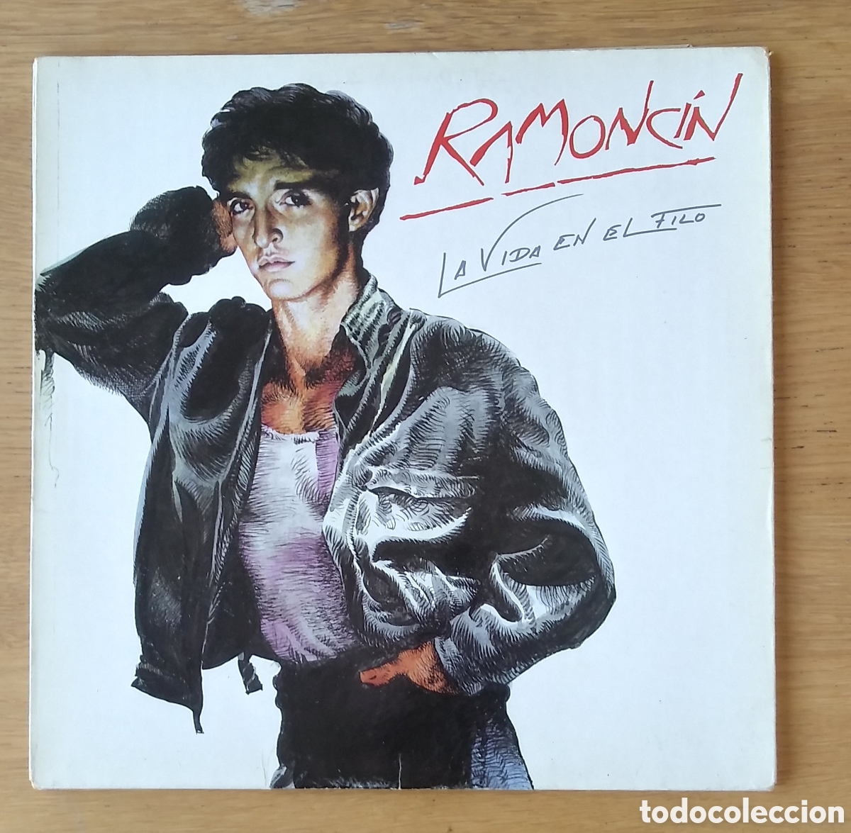 Discos de vinilo: RAMONC&Iacute;N: &rdquo;LA VIDA EN EL FILO&rdquo; LP VINILO 1986 - Foto 1