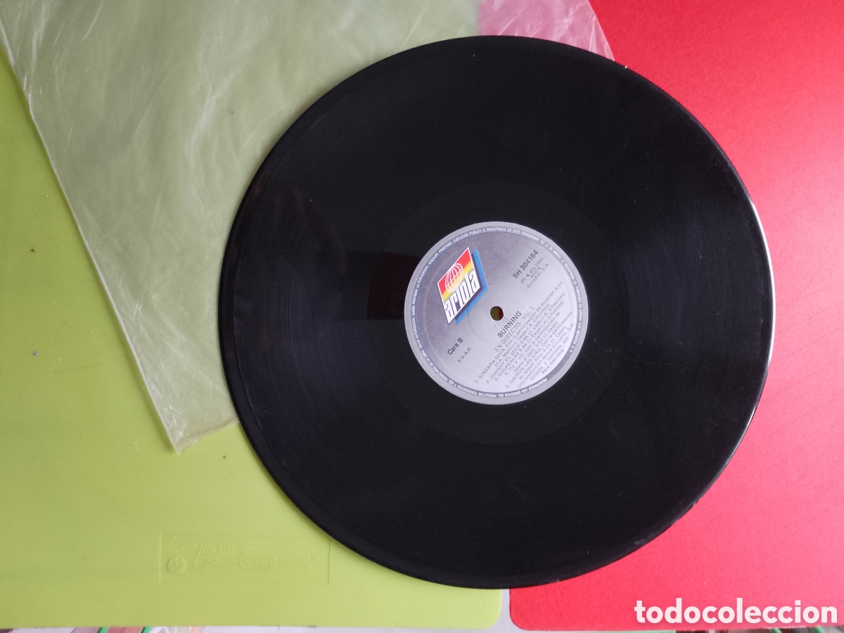 Discos de vinilo: BURNING EN DIRECTO - VOL . 1 - SOLO VINILO - Foto 3