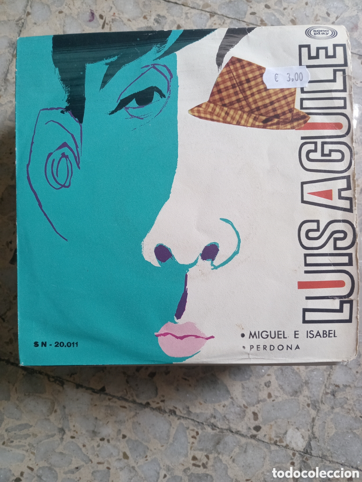 Discos de vinilo: SGL LUIS AGUILE MIGUEL E ISABEL 1966 - Foto 1