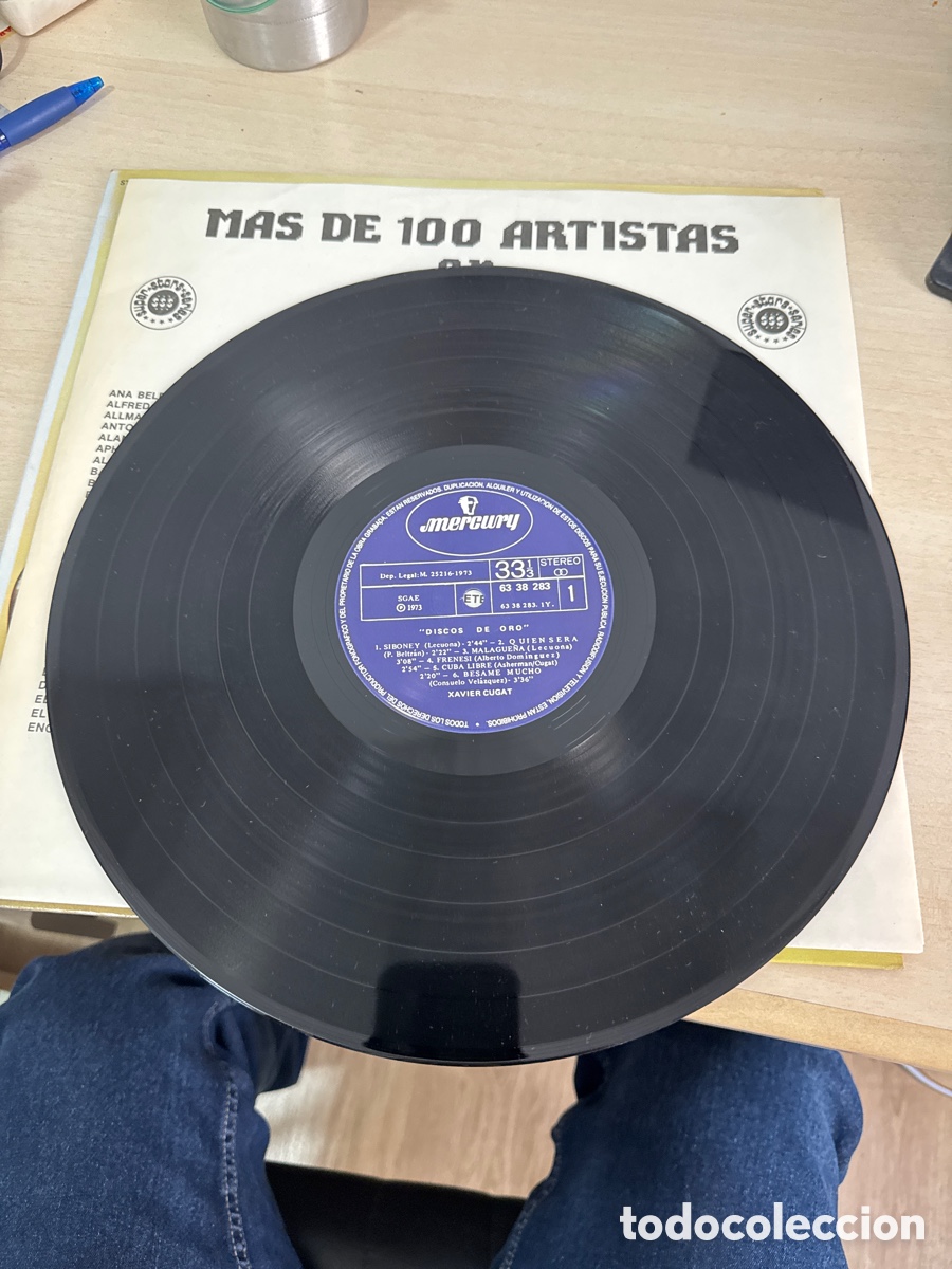 Discos de vinilo: DISCO VINILO XAVIER CUGAT DISCO DE ORO 1973 - Foto 2