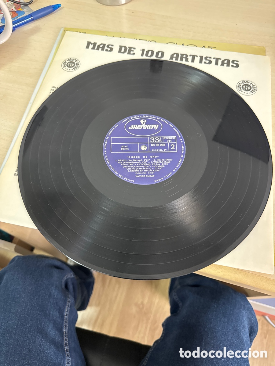 Discos de vinilo: DISCO VINILO XAVIER CUGAT DISCO DE ORO 1973 - Foto 3