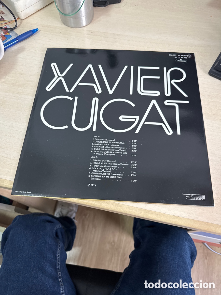 Discos de vinilo: DISCO VINILO XAVIER CUGAT DISCO DE ORO 1973 - Foto 4
