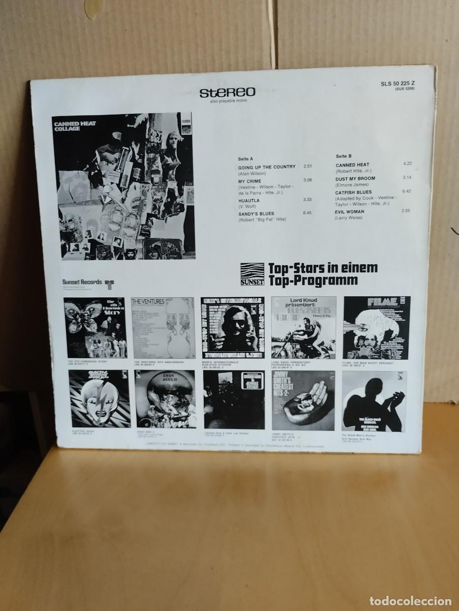 Discos de vinilo: CANNED HEAT ---- COLLAGE - Foto 2