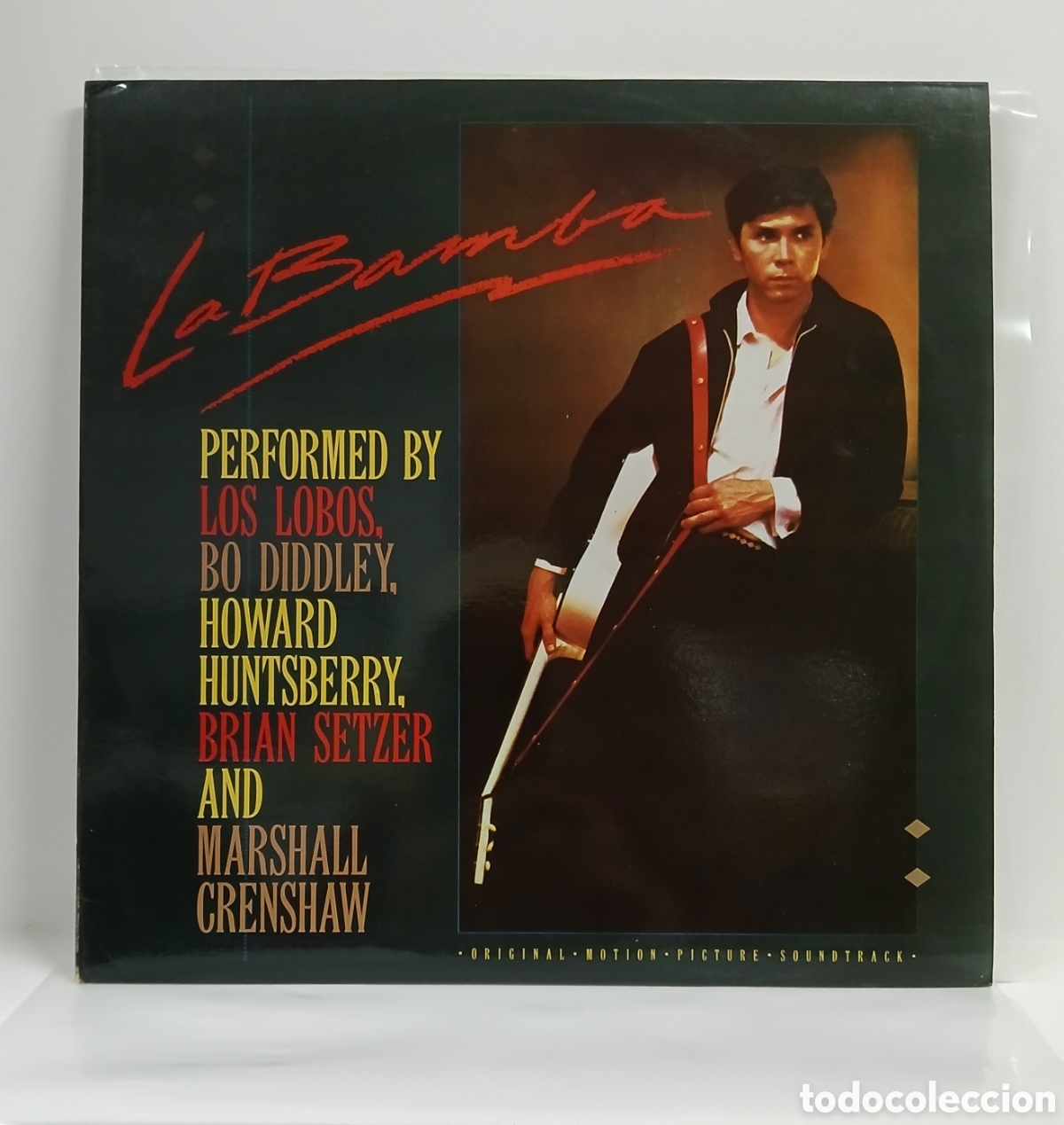Discos de vinilo: LA BAMBA &rdquo;B.S.O.&rdquo; LP. COMP. SPAIN. 1987 (VG++) - Foto 1