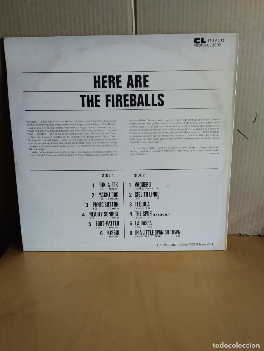 Discos de vinilo: THE FIREBALLS ----- HERE ARE - Foto 2