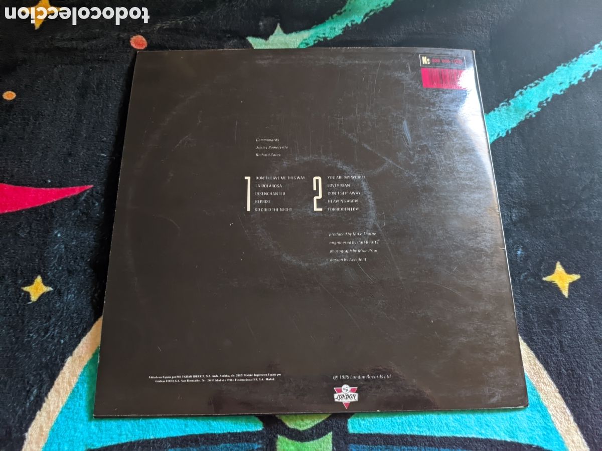 Discos de vinilo: // Communards - London Espa&ntilde;a 1986 - Foto 2