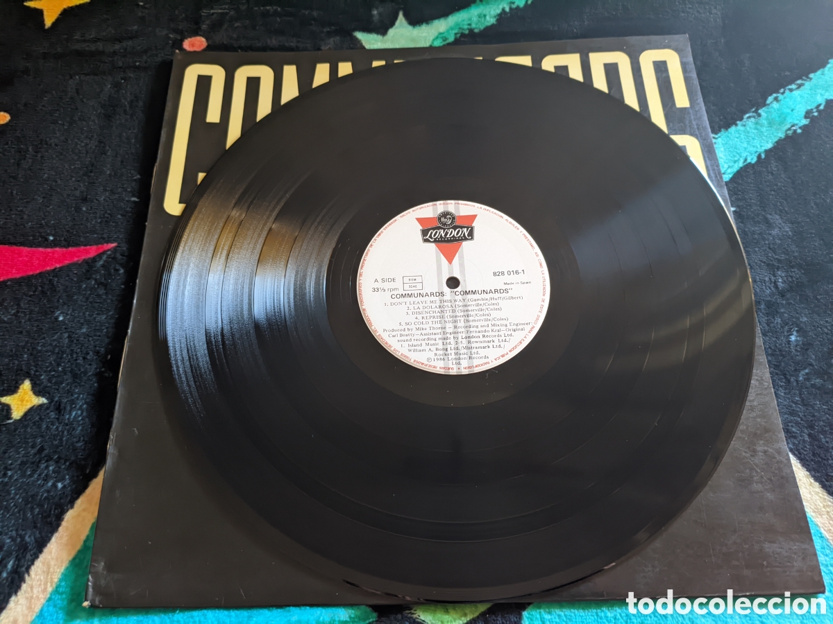 Discos de vinilo: // Communards - London Espa&ntilde;a 1986 - Foto 3