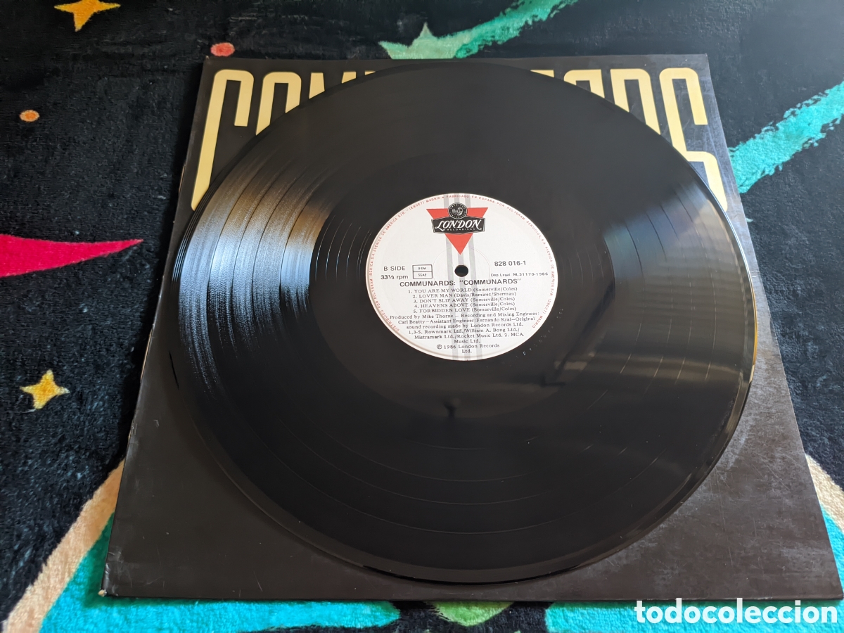 Discos de vinilo: // Communards - London Espa&ntilde;a 1986 - Foto 4