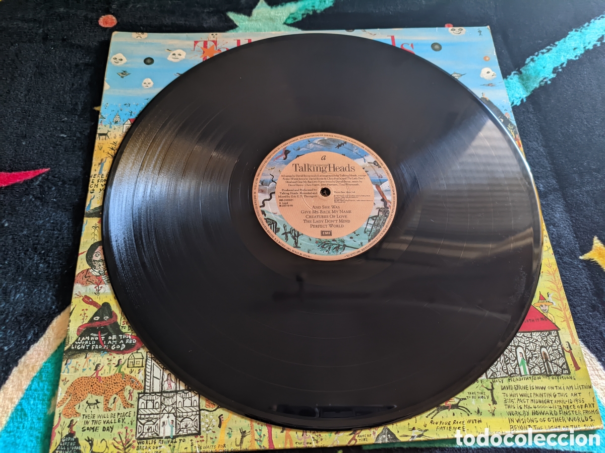 Discos de vinilo: // Talking Heads &ndash; Little Creatures - EMI Espa&ntilde;a 1985 - Foto 3