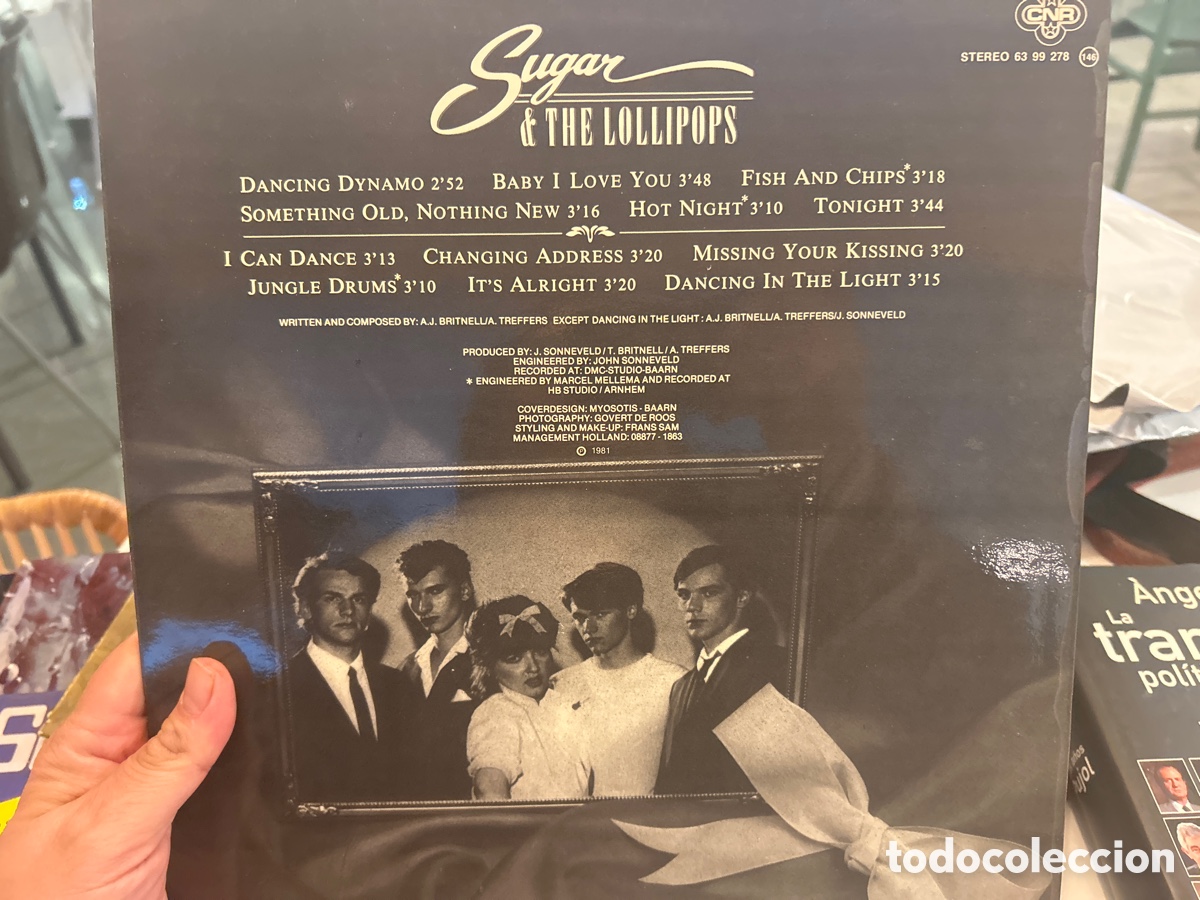 Discos de vinilo: Sugar & the lollipops. Lp 1981 - Foto 2