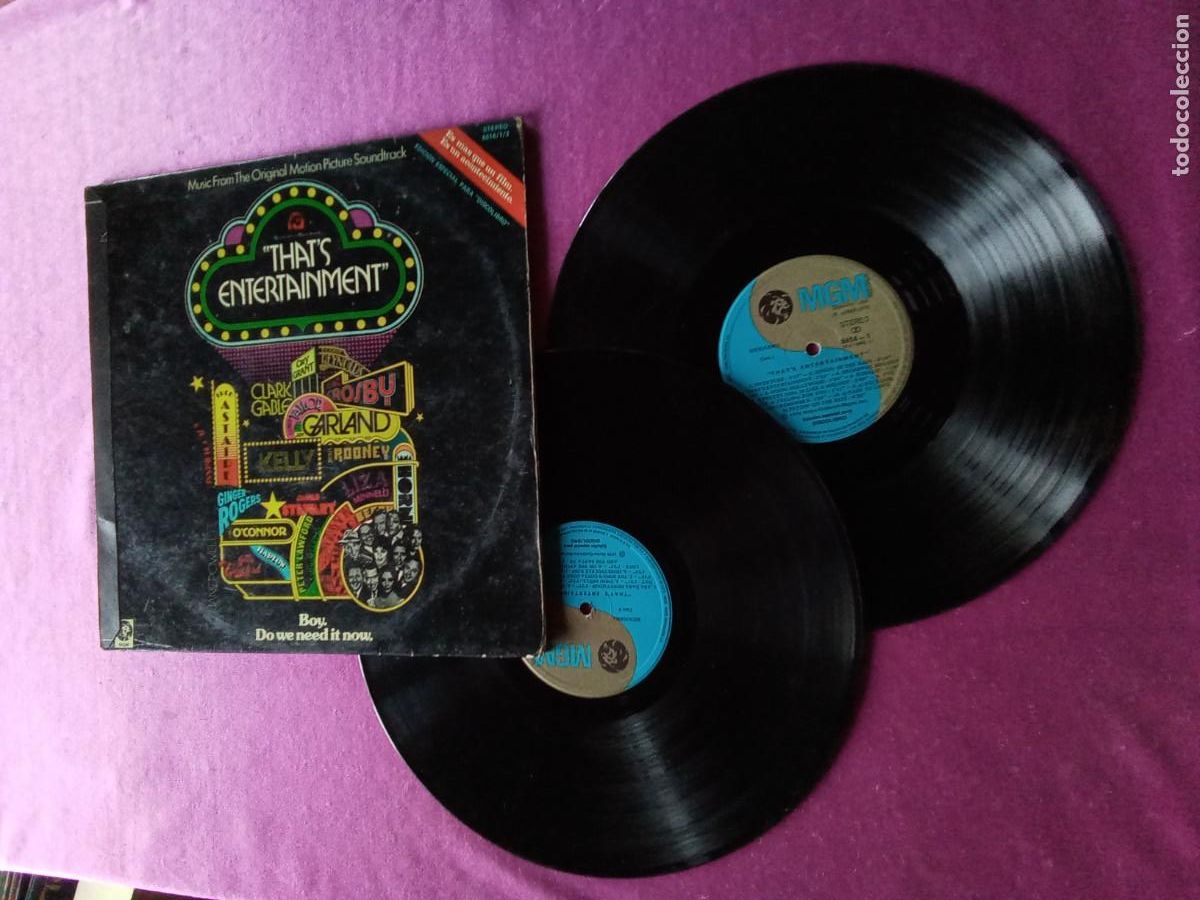 Discos de vinilo: THATS ENTERTAINMENT DOBLE 1975 LP MAC1 - Foto 1