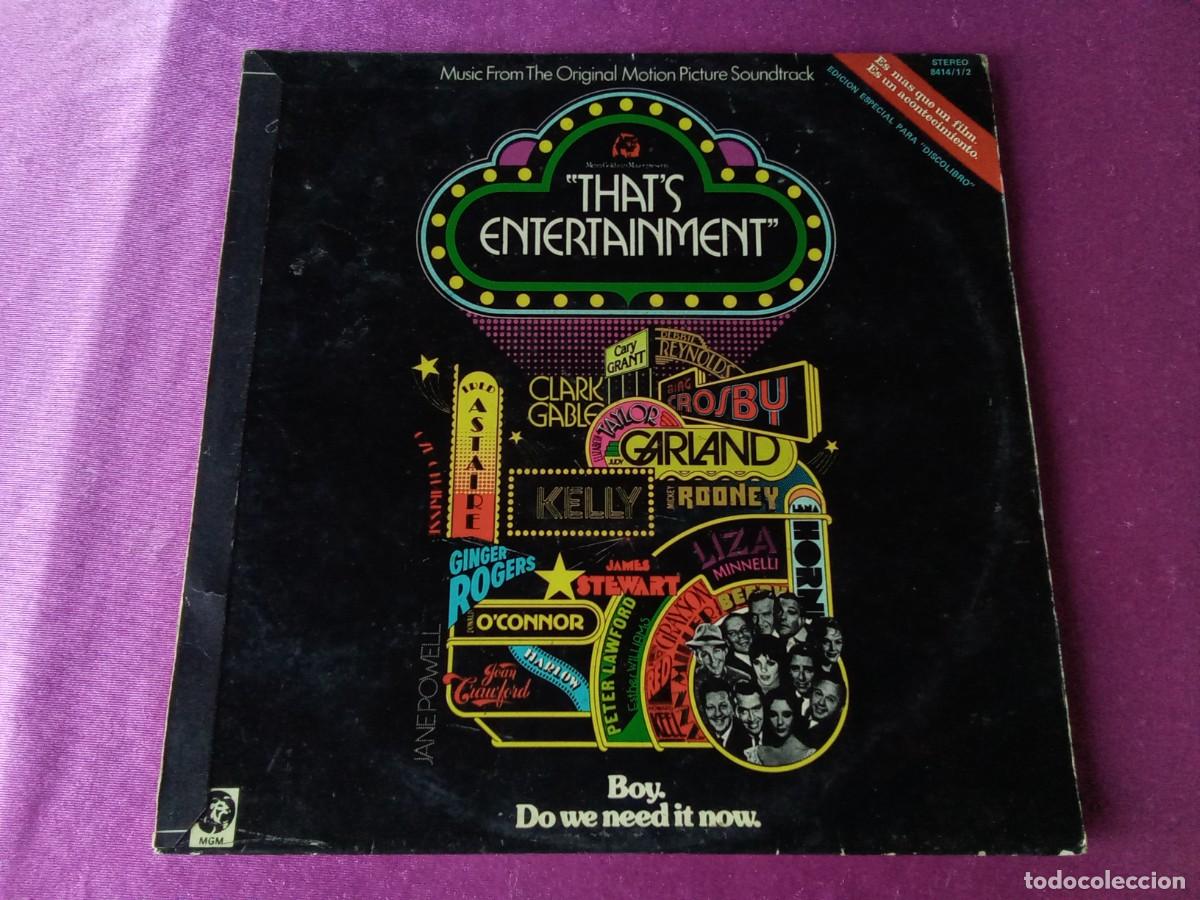 Discos de vinilo: THATS ENTERTAINMENT DOBLE 1975 LP MAC1 - Foto 2