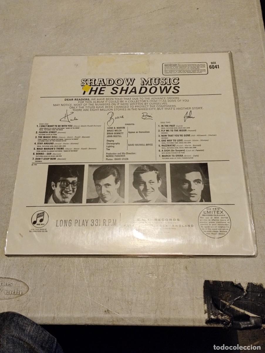 Discos de vinilo: The Shadows LP Shadows Music Uk.1966 - Foto 2