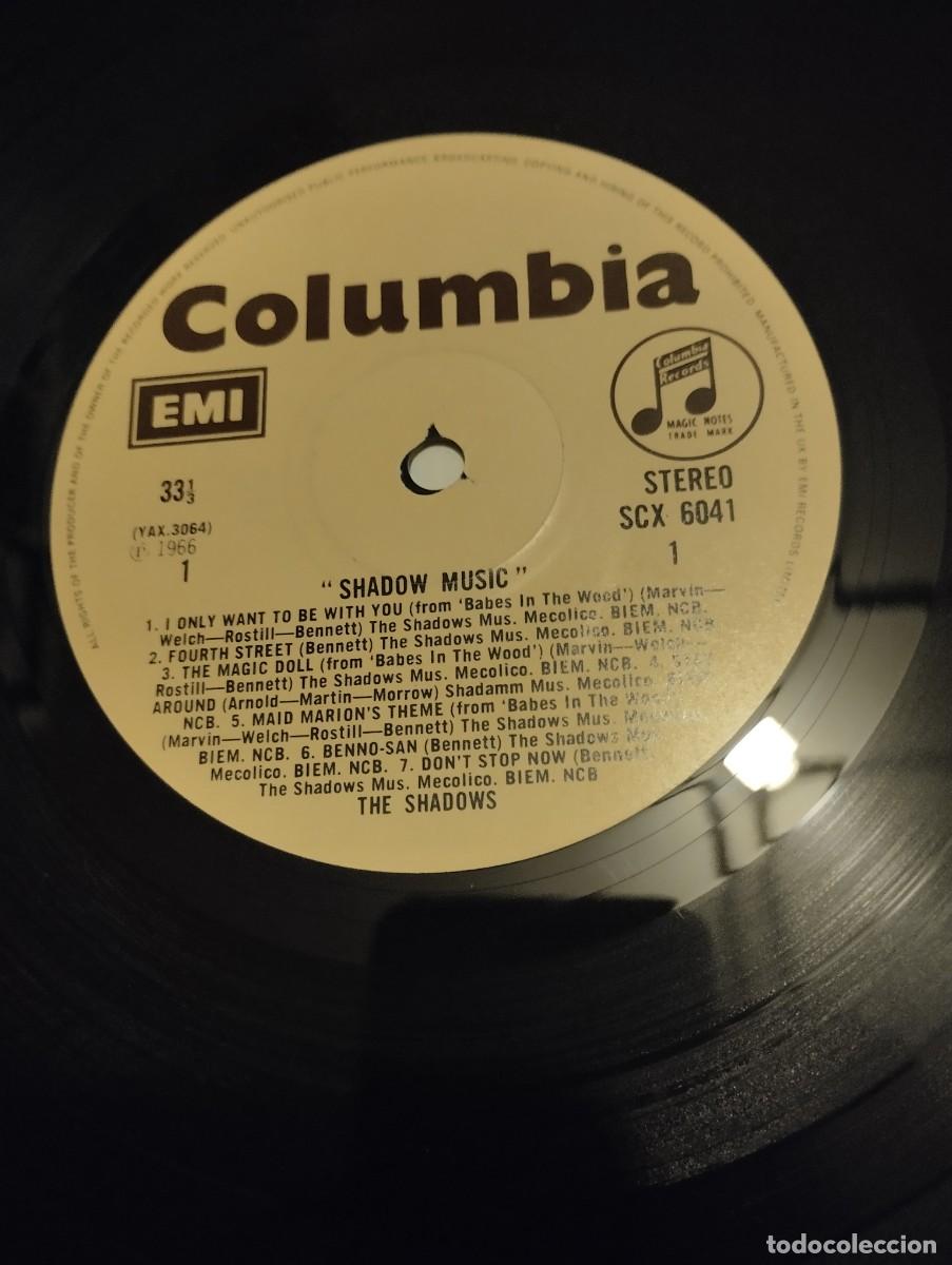 Discos de vinilo: The Shadows LP Shadows Music Uk.1966 - Foto 3