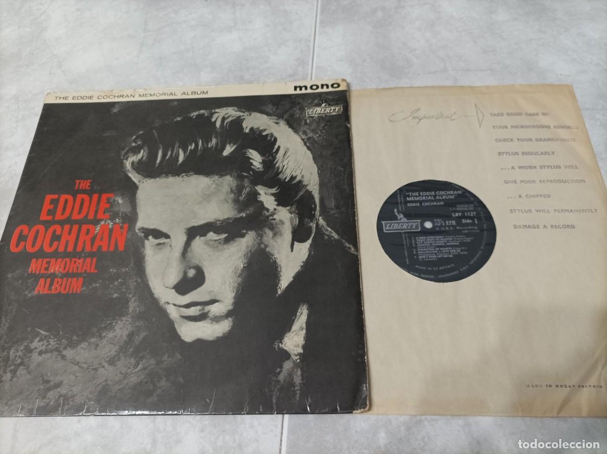 Discos de vinilo: Eddie Cochran lp original - Foto 1
