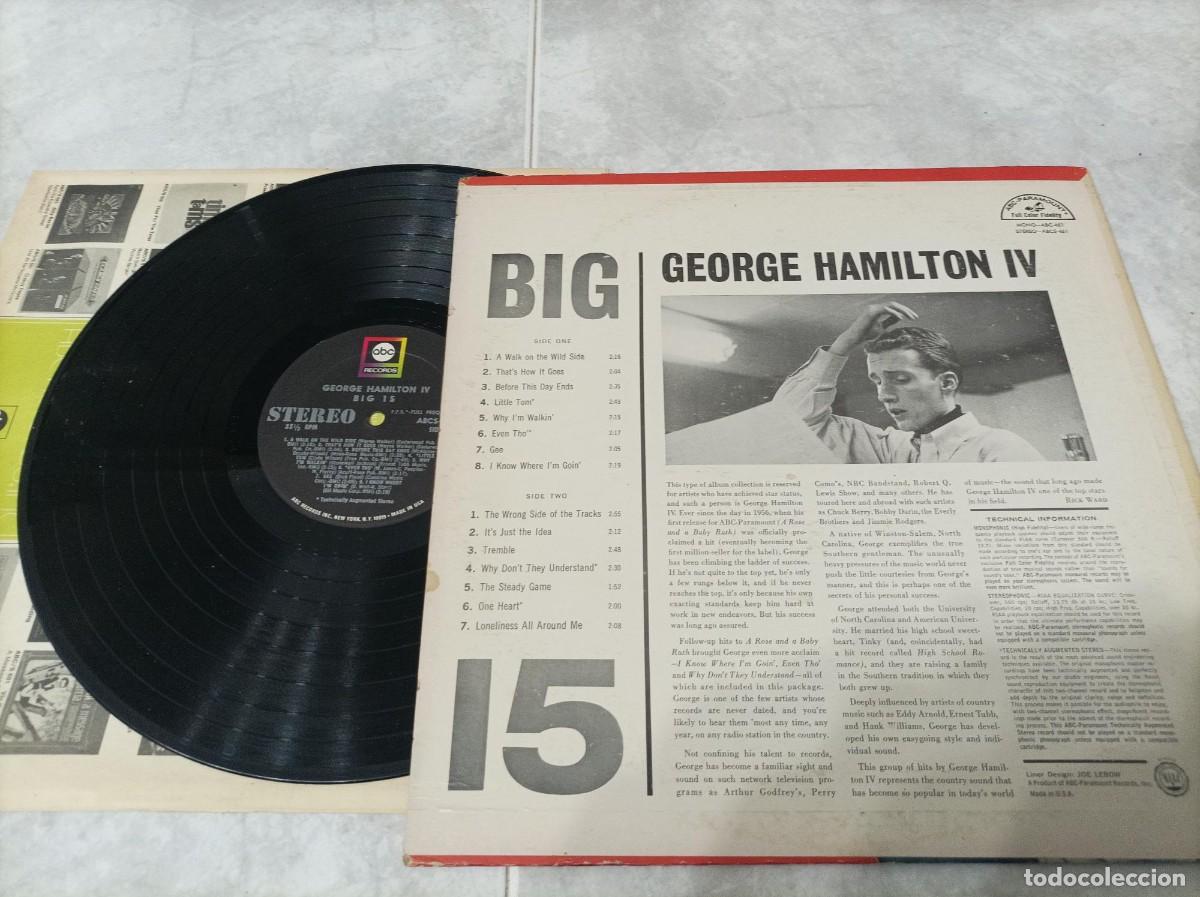 Discos de vinilo: George Hamilton IV lp original - Foto 2