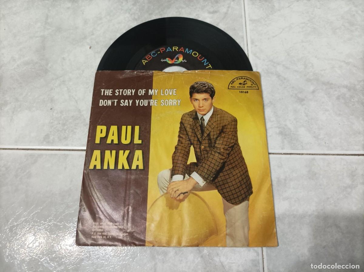 Discos de vinilo: Paul Anks single original americano - Foto 1
