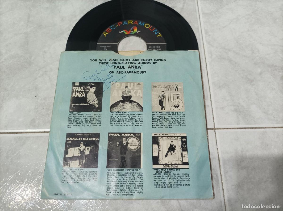 Discos de vinilo: Paul Anks single original americano - Foto 2
