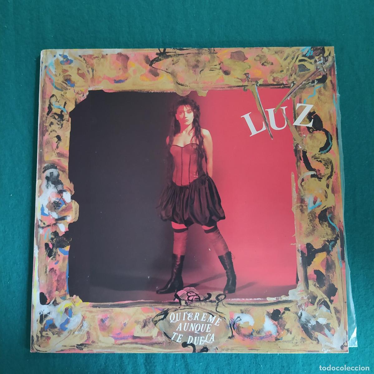 Discos de vinilo: Luz &ndash; Qui&eacute;reme Aunque Te Duela - Foto 1