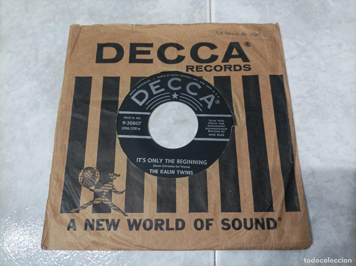 Discos de vinilo: Single original USA de los Kalin Twins - Foto 1