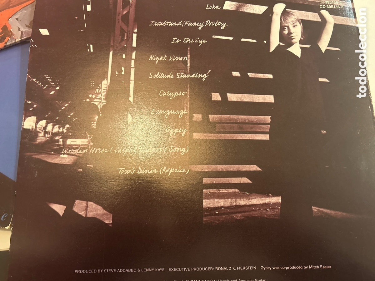 Discos de vinilo: Suzanne Vega: solitude standing. Lp - Foto 2