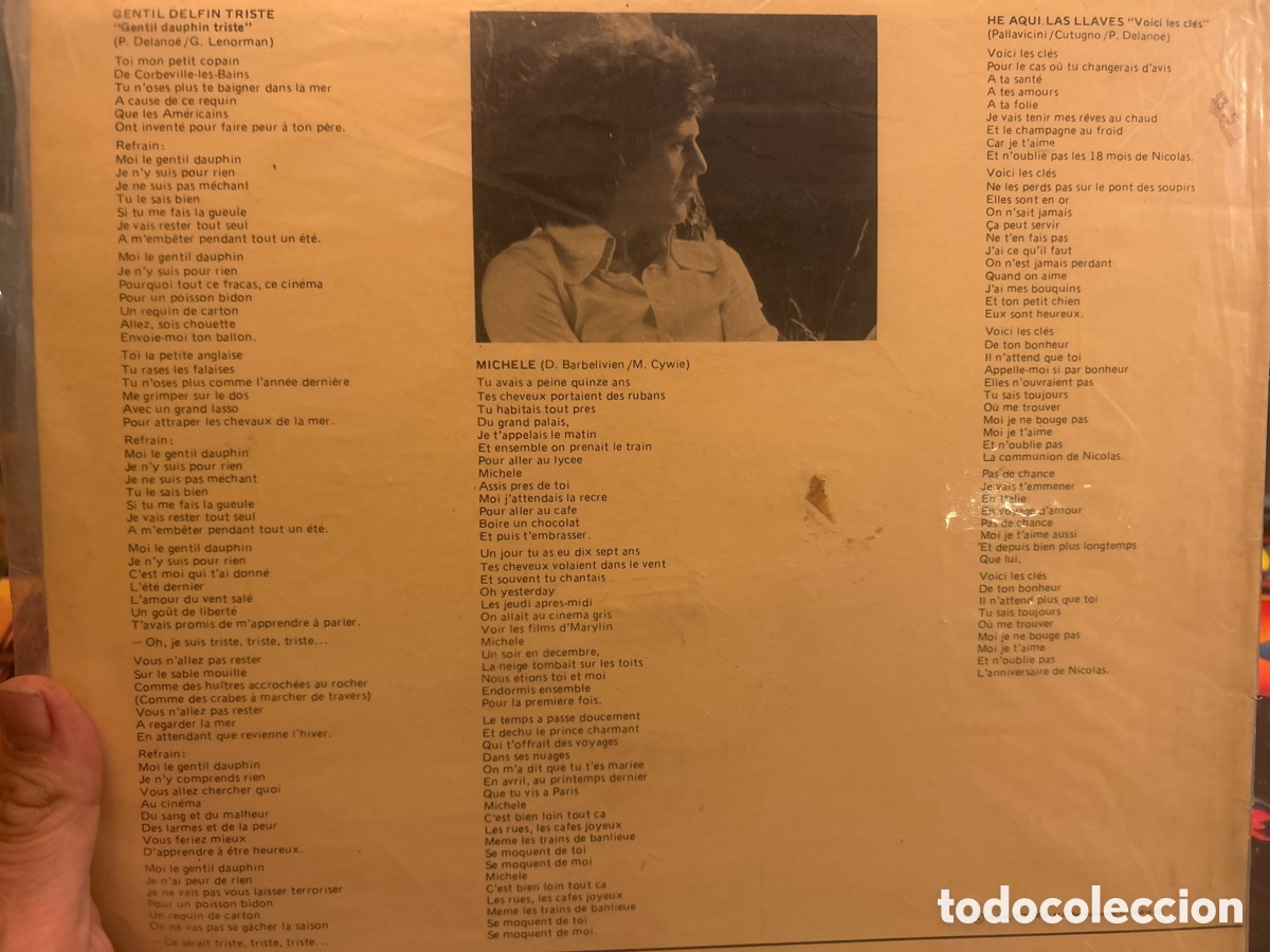 Discos de vinilo: Gerard Lenorman: Michele. Lp - Foto 2